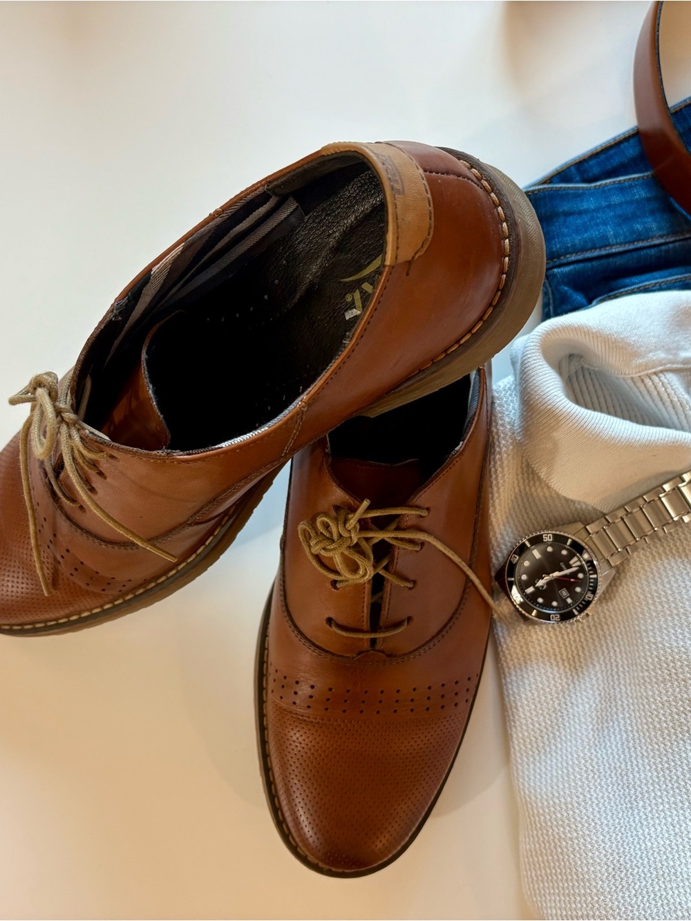 🔥 Premium Brown Leather Dress Shoes – Clean, Sharp, Ready to Wear 🔥